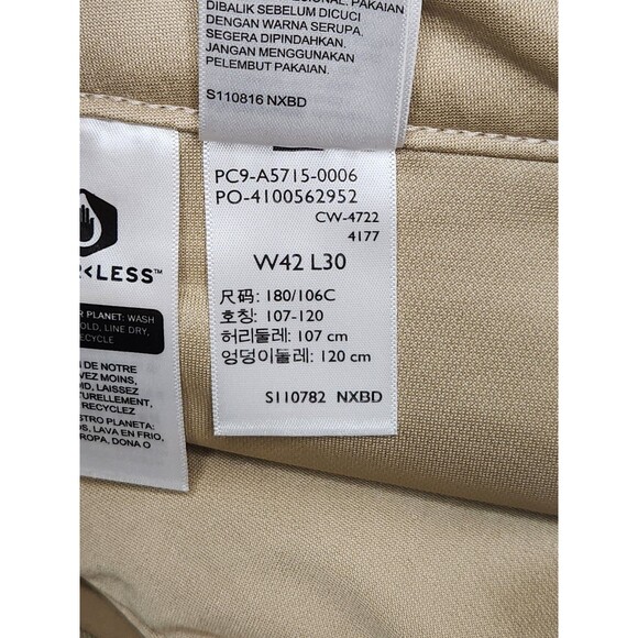 NWT Dockers Go Jean Cut Pants Men's 42x30 Beige Straight Performance Stretch - Picture 8 of 12